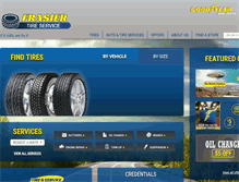 Tablet Screenshot of frasiertire.com